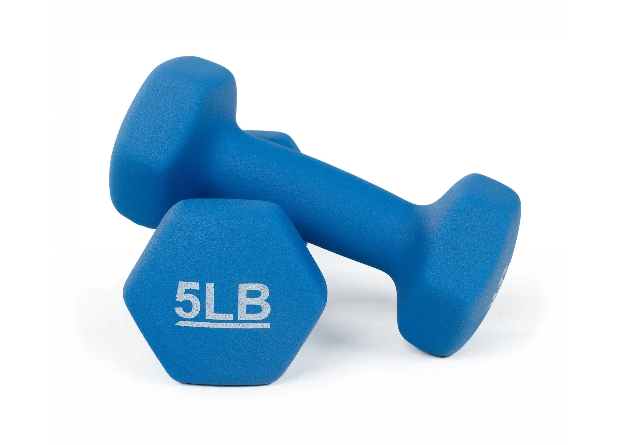Universal 32lb Neoprene Dumbbell Set with Rack - Image 4