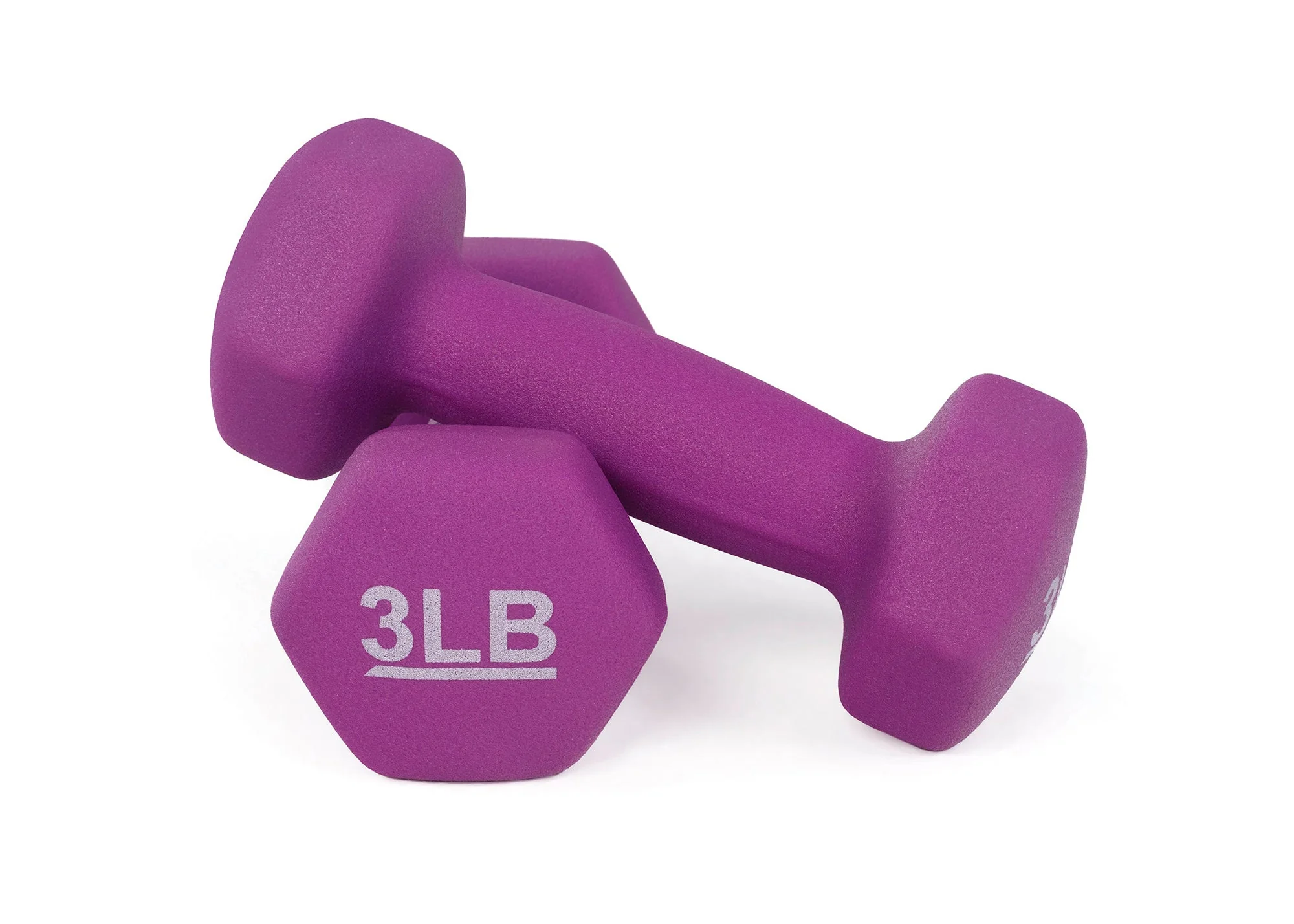 Universal 32lb Neoprene Dumbbell Set with Rack - Image 5